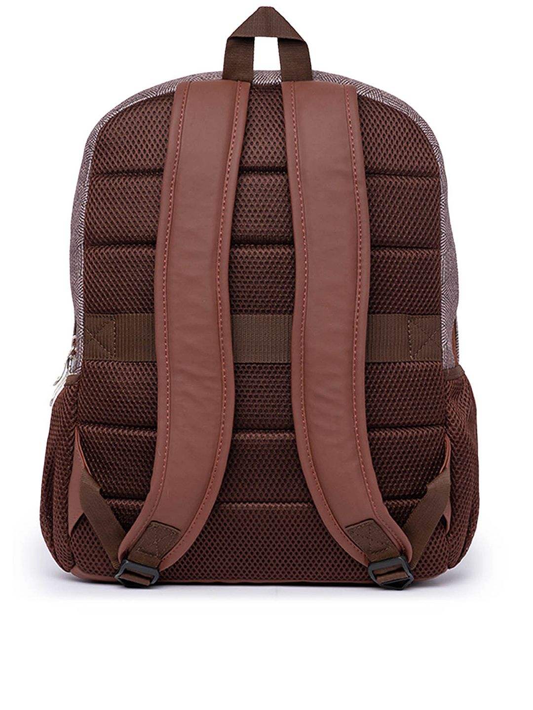 ZOUK Men Printed Vegan Leather Backpack