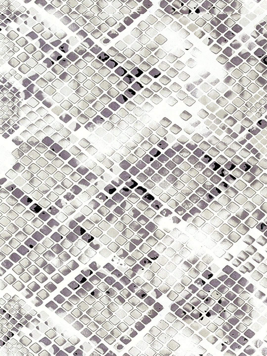 Cortina Glazed Cotton Beige Geometric 140 TC King Bedsheet with 2 Pillow Covers