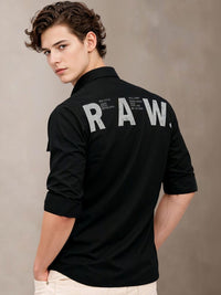 ADRO Classic Printed Cotton Twill Cargo Shirt