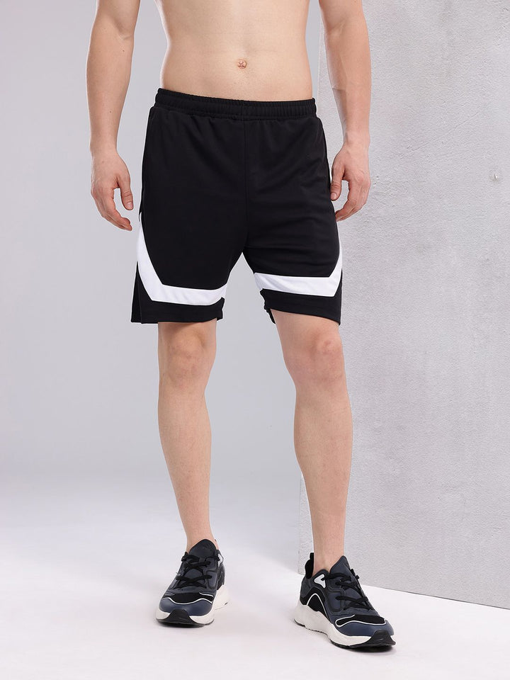HRX by Hrithik Roshan Men Striped Rapid-Dry Running Shorts