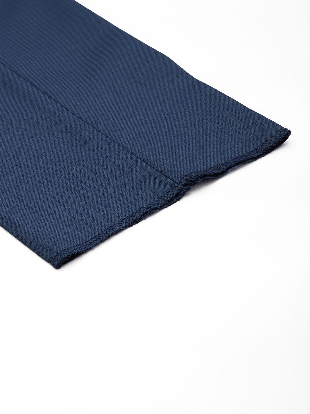 Raymond Men Solid Slim Fit Flat Front Formal Trousers