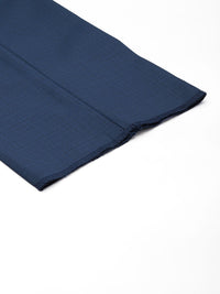 Raymond Men Solid Slim Fit Flat Front Formal Trousers