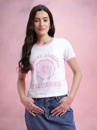 DressBerry Varsity Printed T-shirt