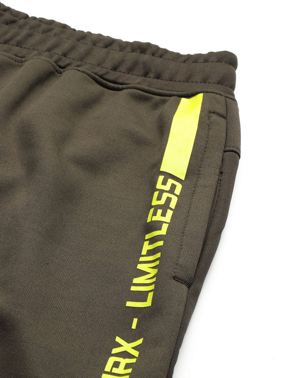 HRX by Hrithik Roshan Men Typography Printed Regular Fit Rapid-Dry Training Joggers