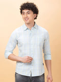 Being Human Men Slim Fit Opaque Checked Casual Shirt