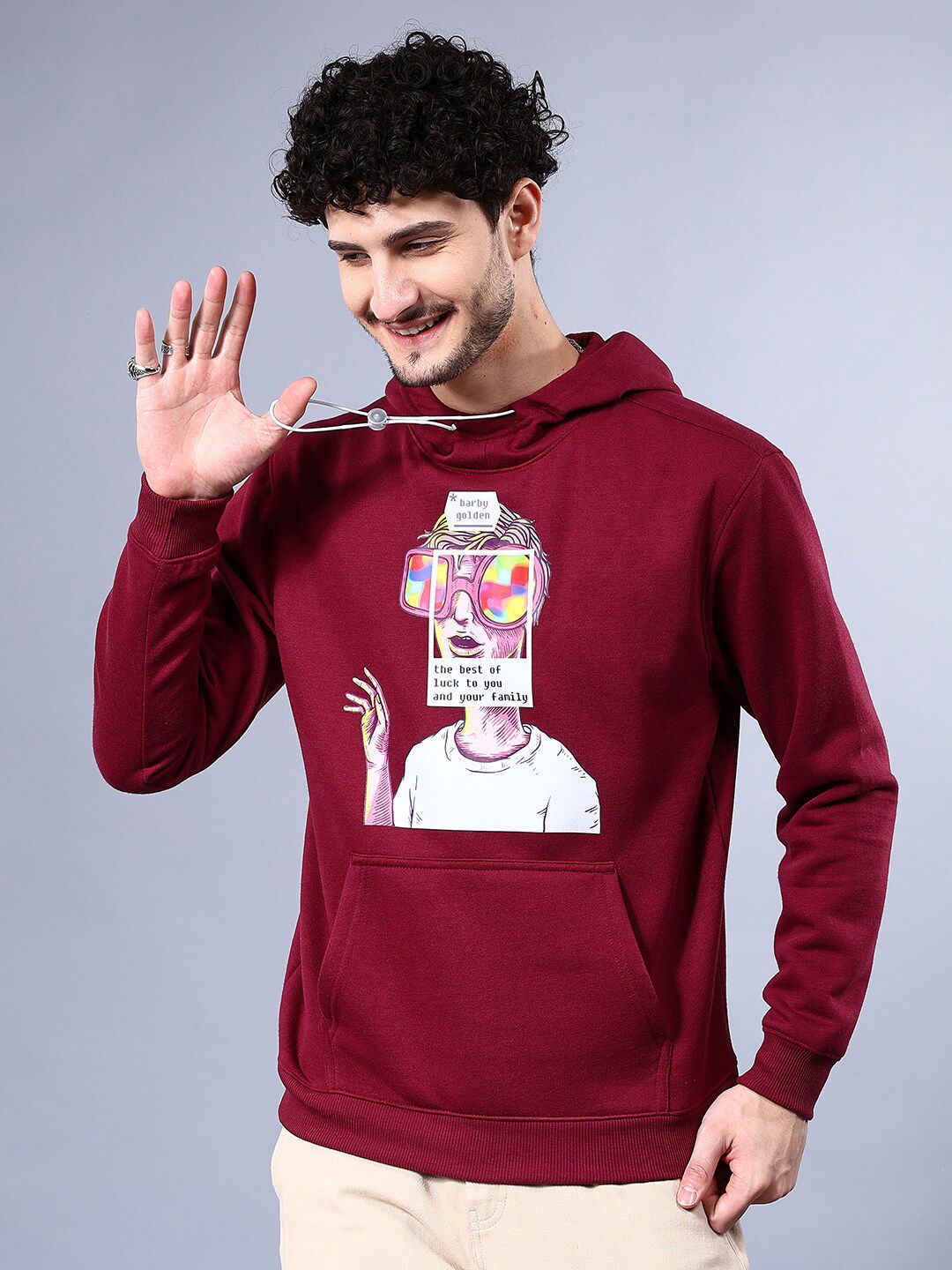 The Indian Garage Co Graphic Hooded Pullover