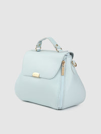 Lino Perros Blue Solid Satchel
