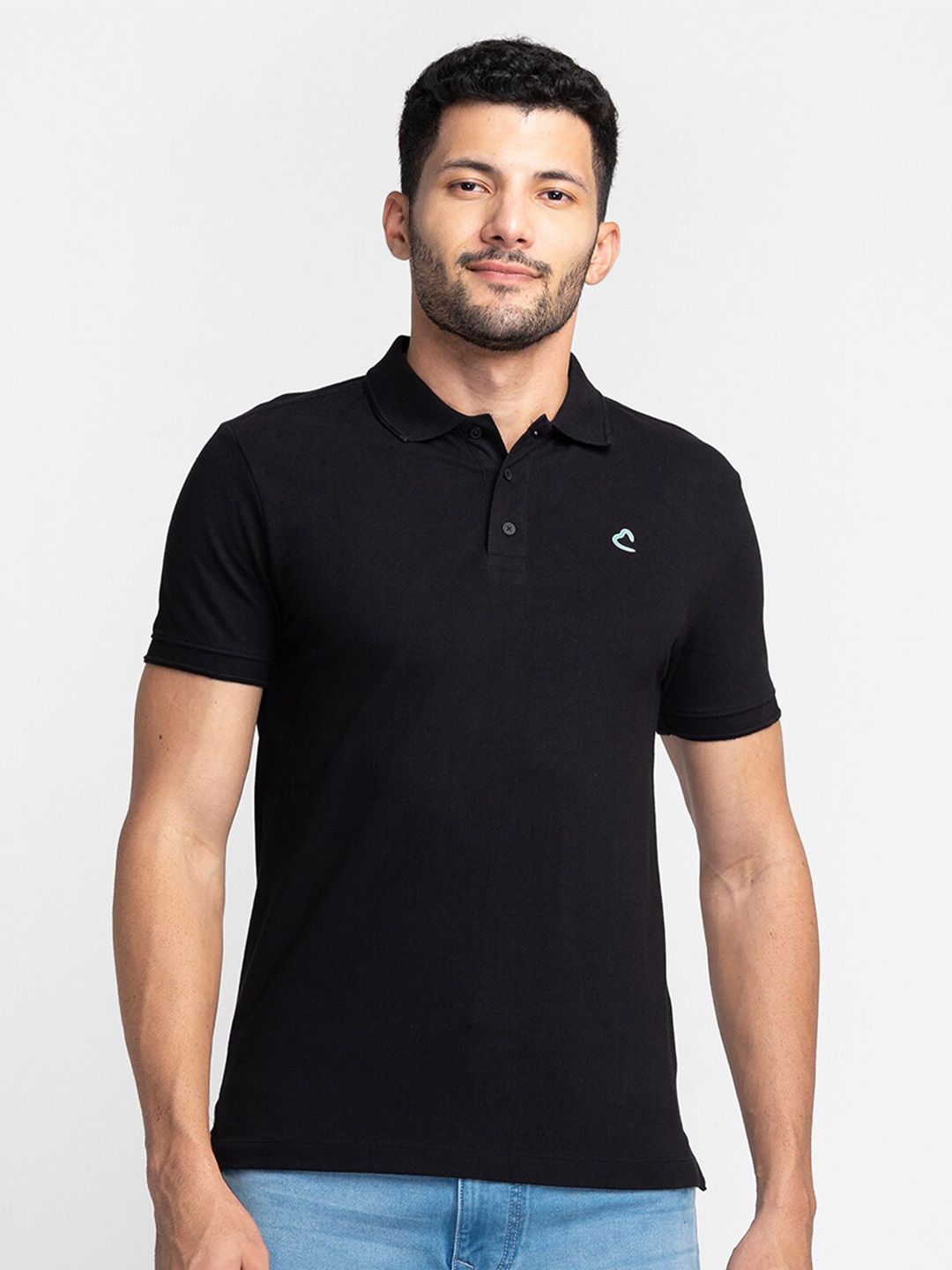 Being Human Polo Collar Cotton T-shirt