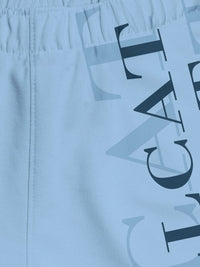 HELLCAT Boys Pack of 3 Trendy Typographic Printed Cotton Sports Shorts