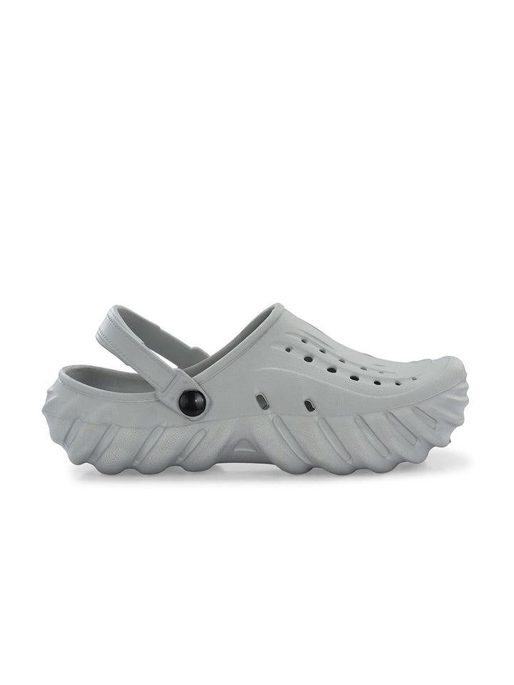 HRX by Hrithik Roshan Men Grey Slip On Clogs
