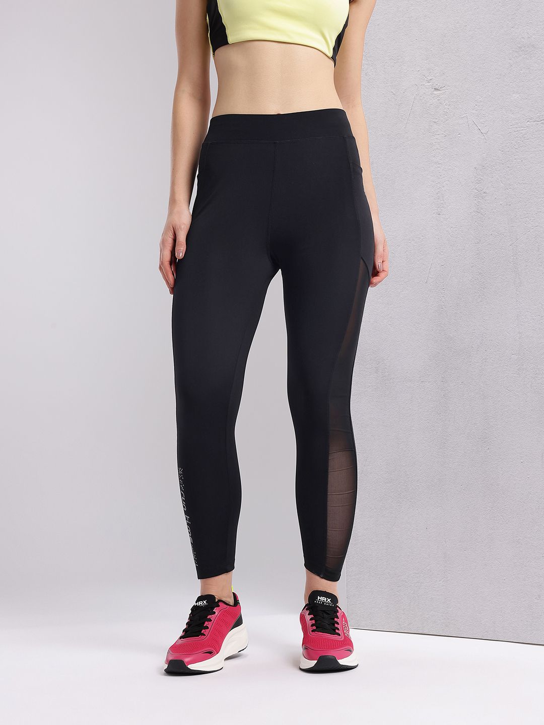 HRX by Hrithik Roshan Women Rapid-Dry Running Cropped Track Pants