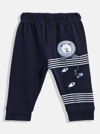 Moms Love Infant Boys Pure Cotton T-shirt With Joggers