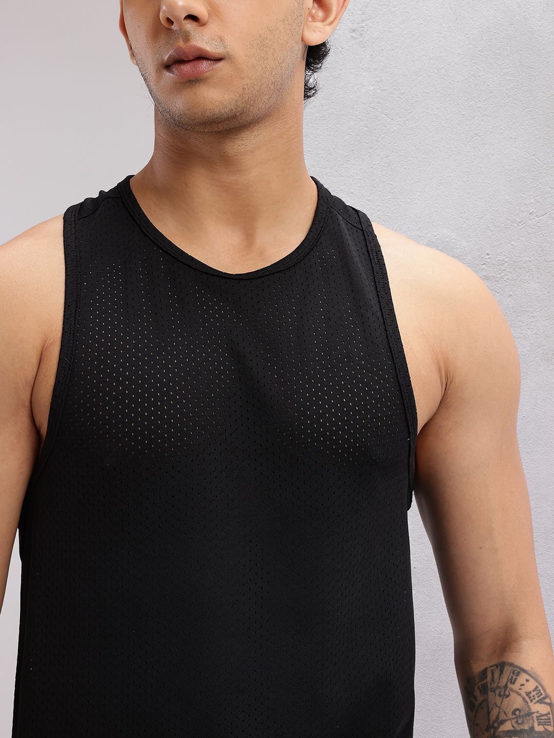 HRX by Hrithik Roshan Perforated Rapid-Dry Training T-shirt