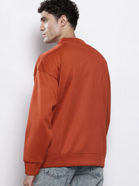 The Indian Garage Co Ribbed Oversized Sweatshirt