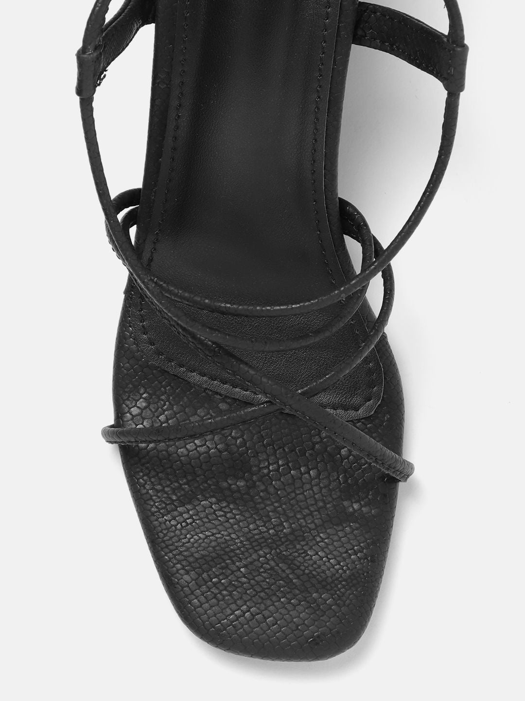 Lino Perros Open Toe Block Heels