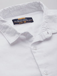 The Indian Garage Co Solid Pure Cotton Shirt