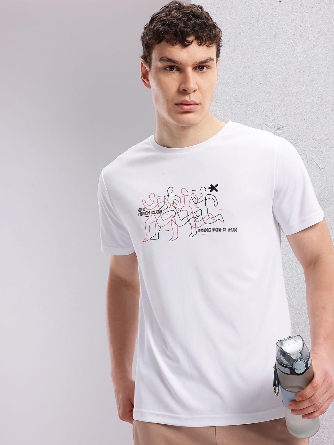 HRX by Hrithik Roshan Printed Rapid-Dry Running T-shirt