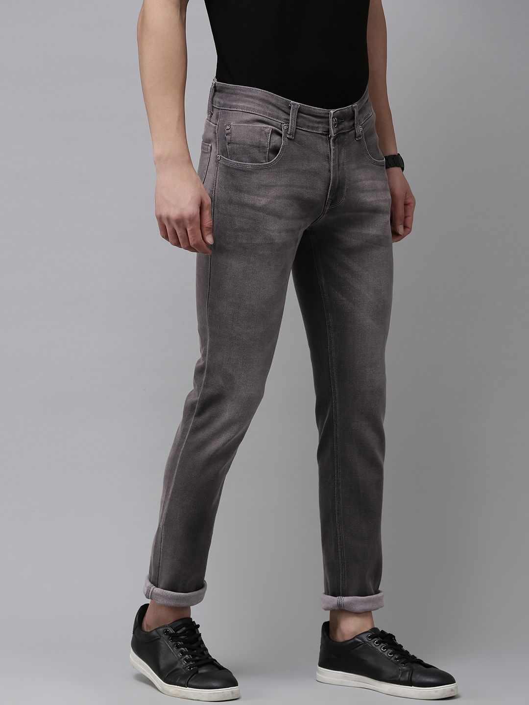 SPYKAR Men Slim Fit Faded Jeans