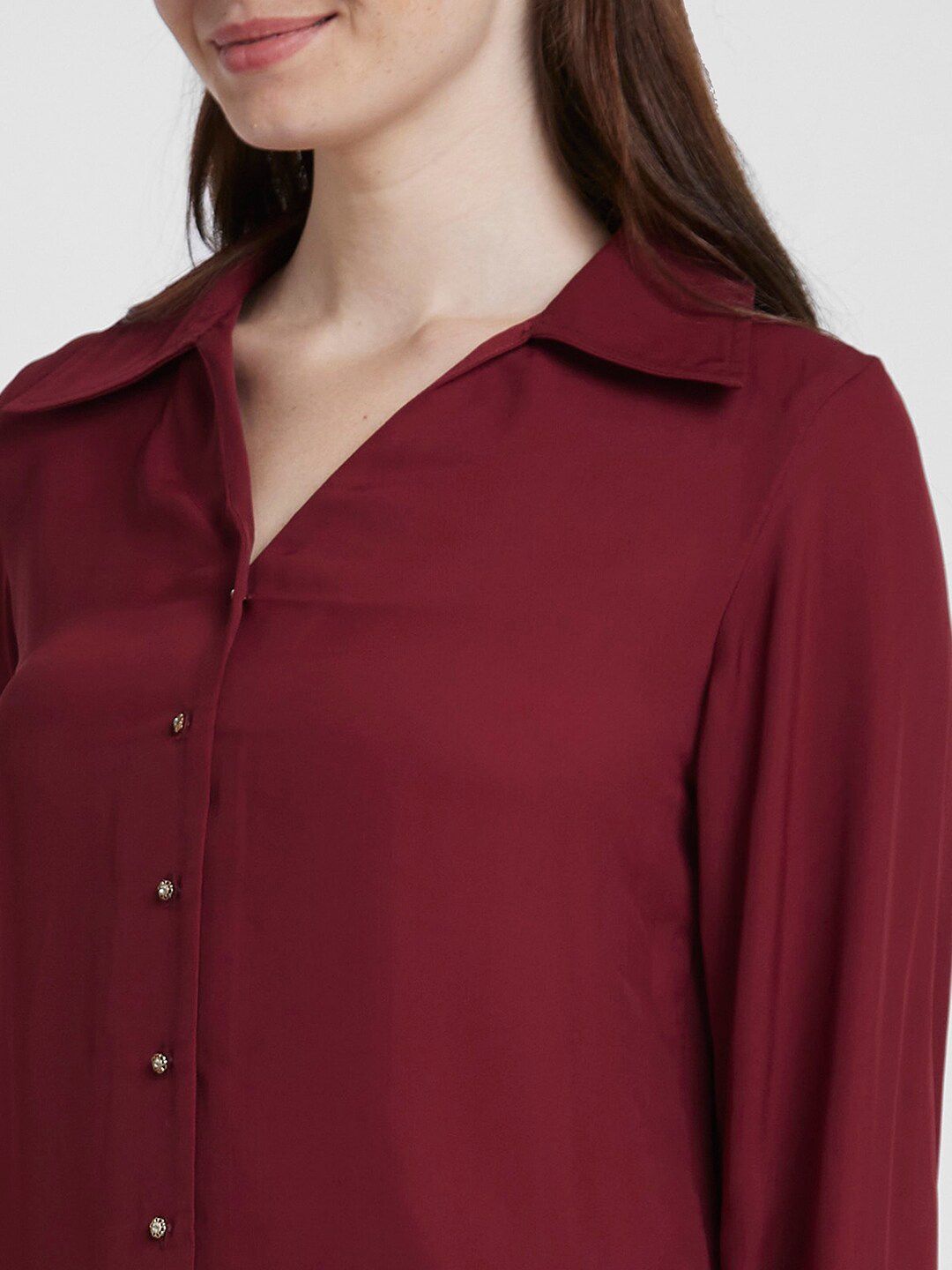 SPYKAR Classic Spread Collar Opaque Casual Shirt