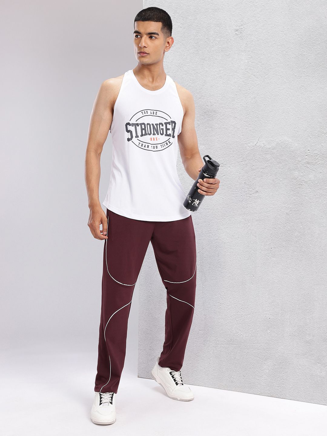 HRX by Hrithik Roshan Men Rapid-Dry Training Track Pants