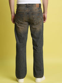 Bene Kleed Men Cotton Straight Fit Tinted Jeans