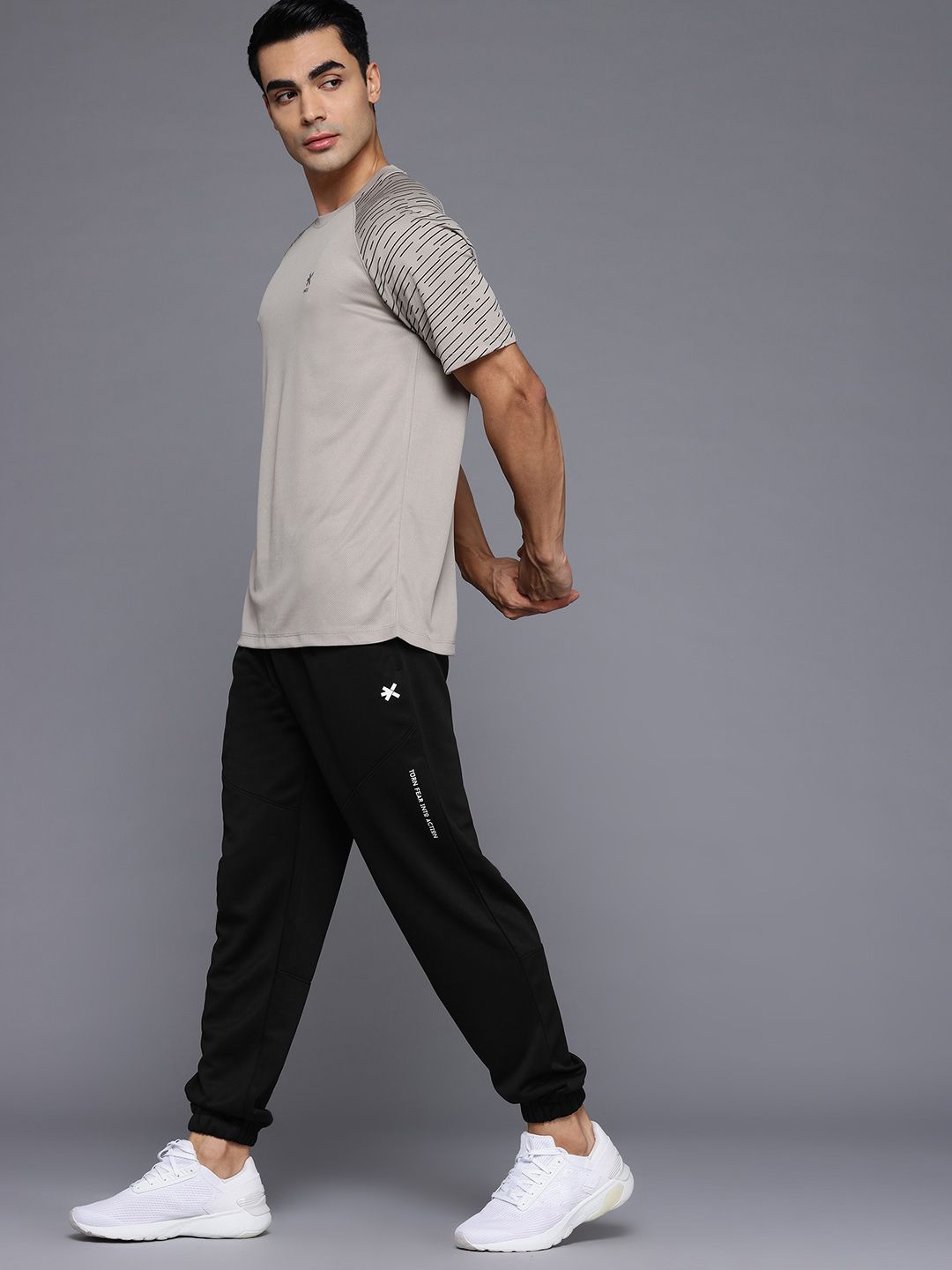 HRX oleh Hrithik Roshan Lelaki Latihan Regular Fit Joggers