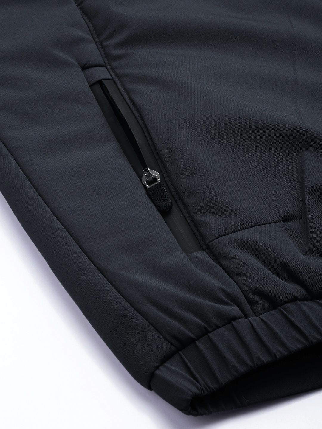 The Indian Garage Co Men Solid Zip-Front Bomber Jacket