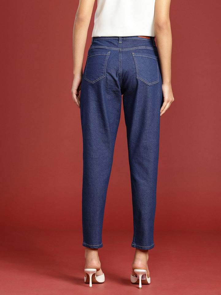 all about you Women Mom Fit High-Rise Stretchable Jeans
