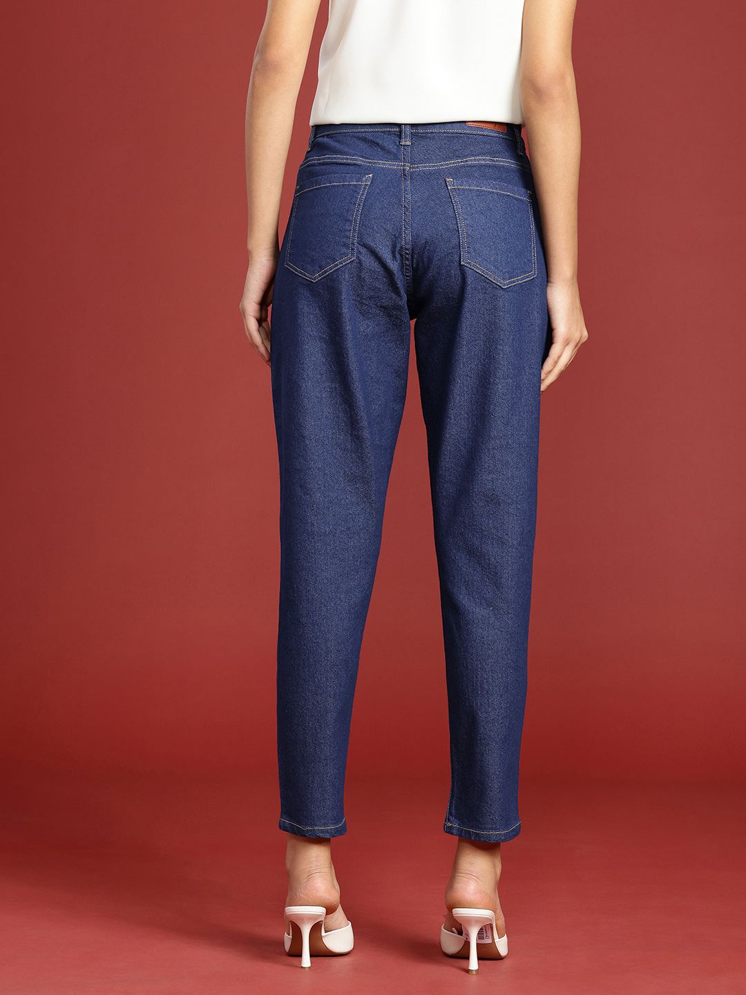 all about you Women Mom Fit High-Rise Stretchable Jeans