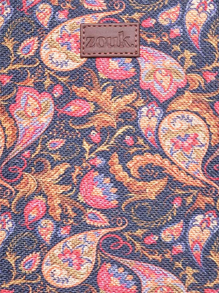 Zouk Paisley dicetak beg galas