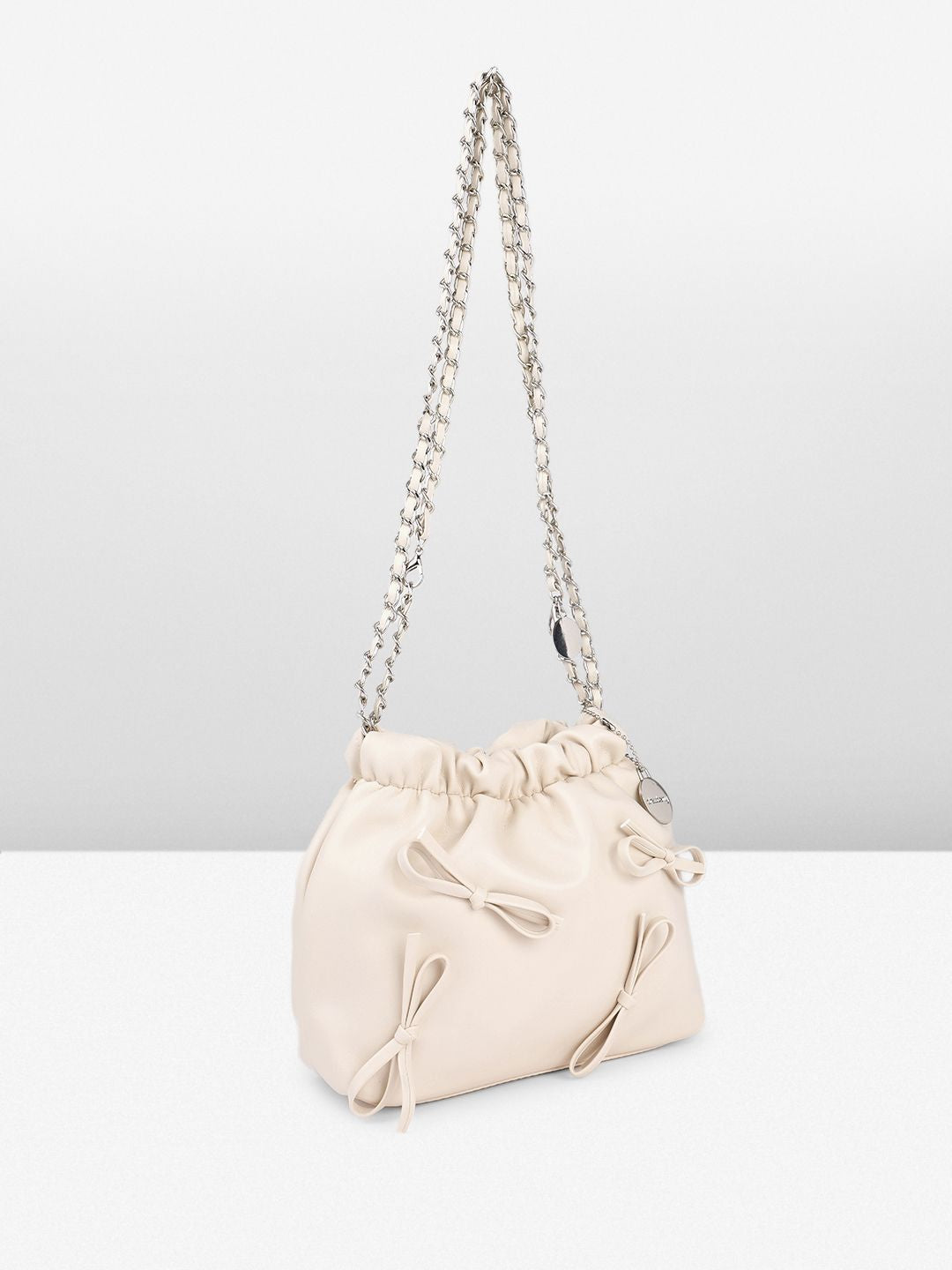 DressBerry Shoulder Bag with Bow Detail