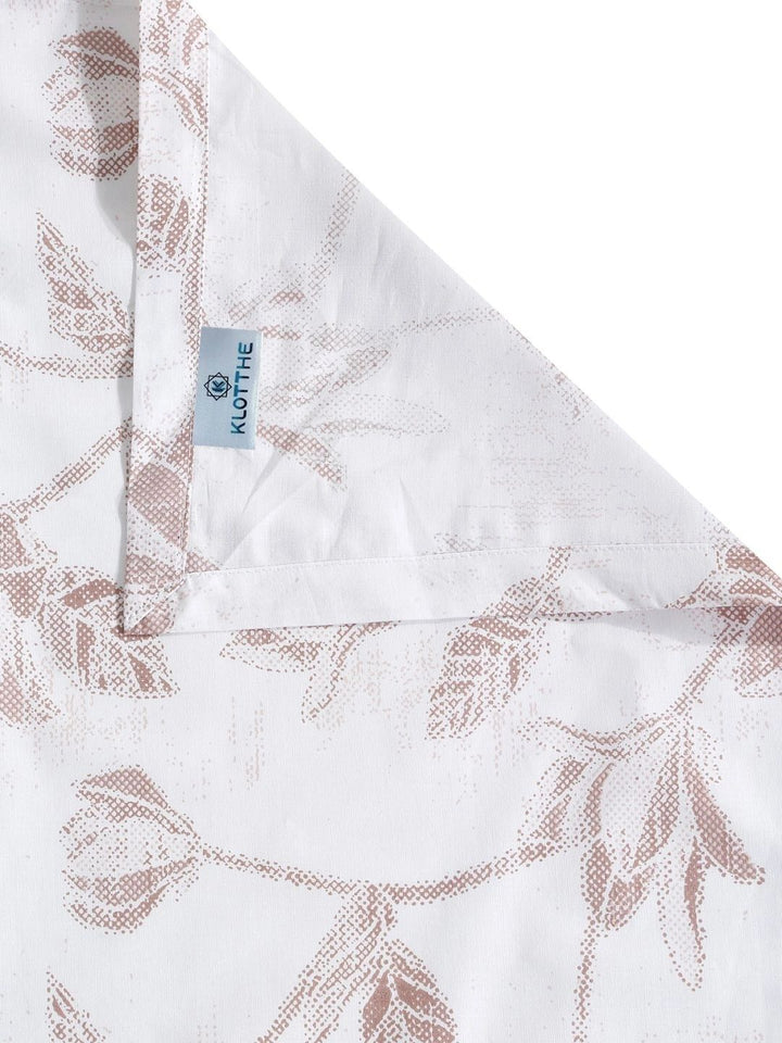 Moda Rapido X KLOTTHE Cadar Putih Bunga 400 TC dengan 2 Sarung Bantal