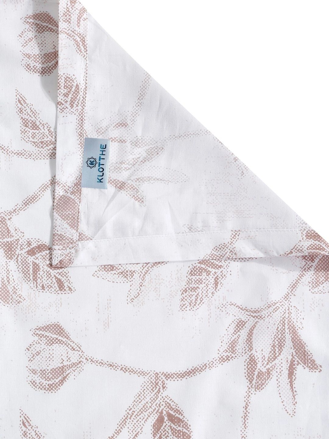Moda Rapido X KLOTTHE Cadar Putih Bunga 400 TC dengan 2 Sarung Bantal