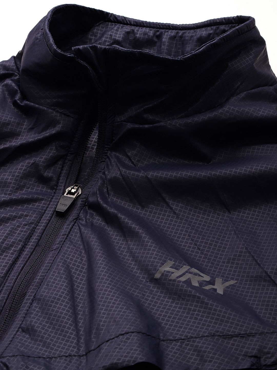 HRX by Hrithik Roshan Brand Logo Rapid Dry Running Tailored Jacket