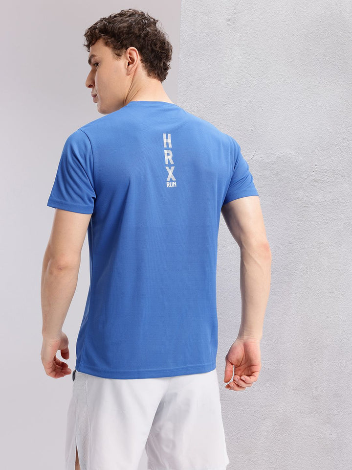 HRX by Hrithik Roshan Printed Perforated Rapid-Dry Running T-shirt