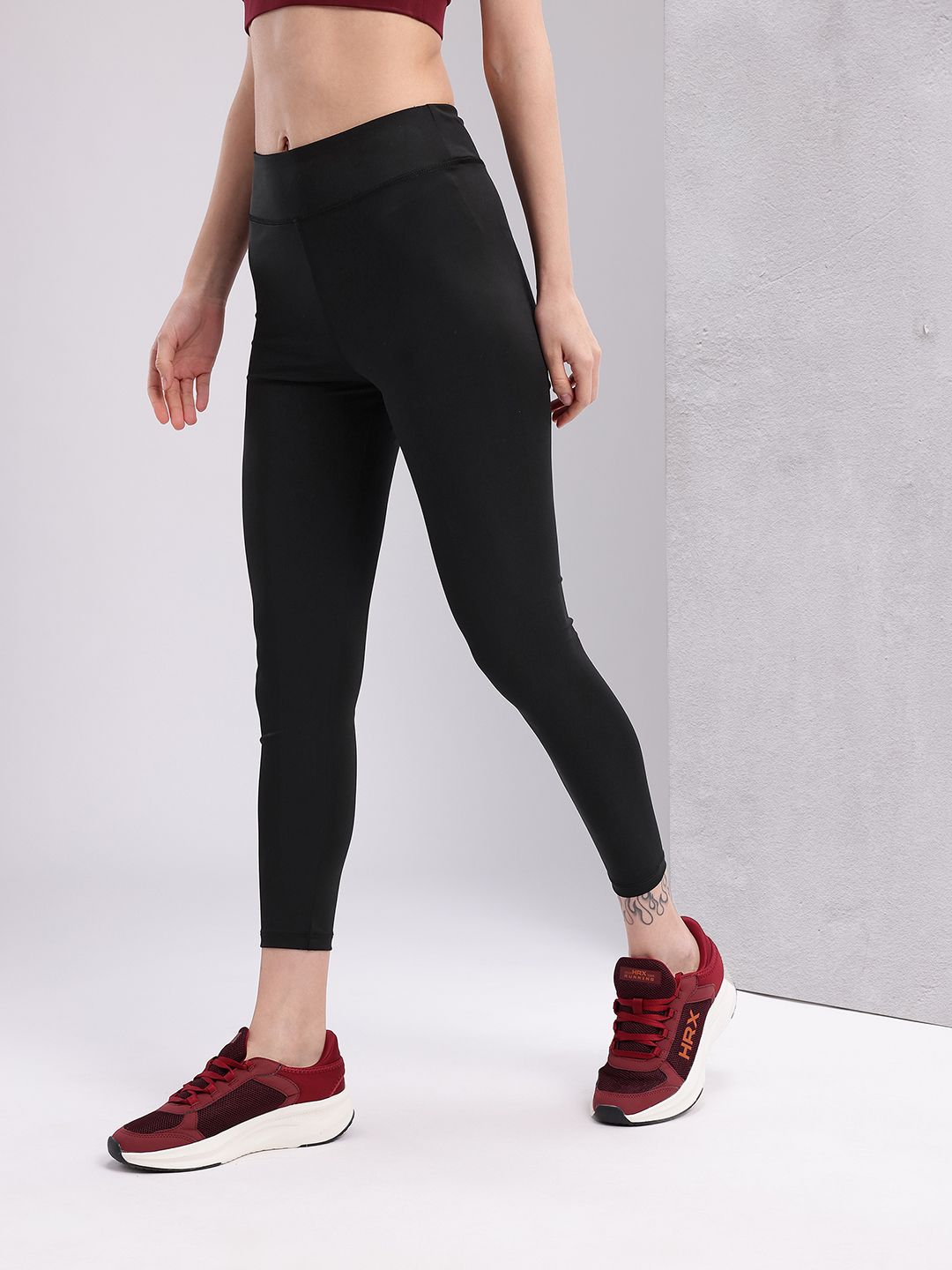 HRX by Hrithik Roshan Women Rapid-Dry Ankle Length Training Tights