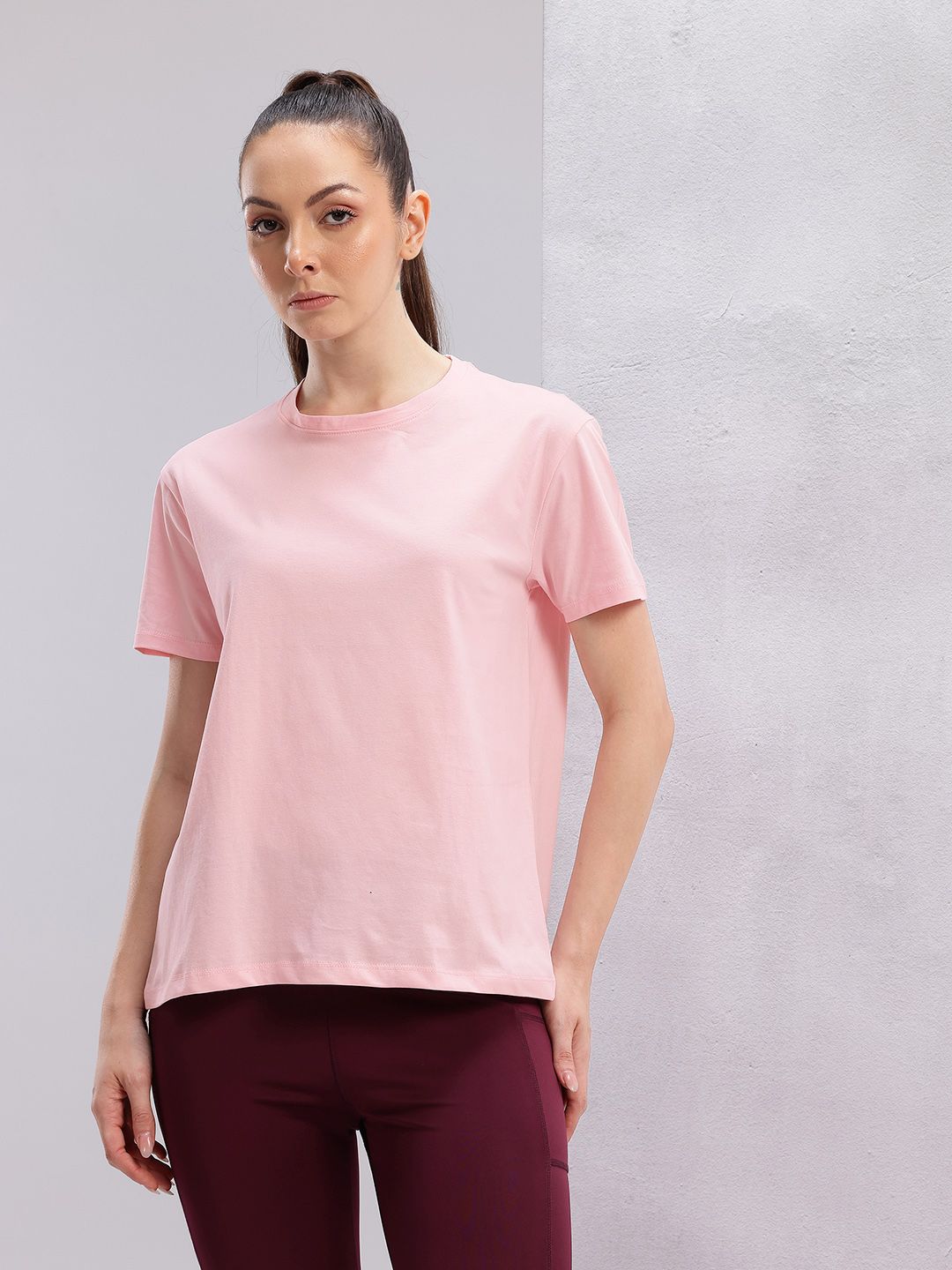 HRX by Hrithik Roshan Printed Pure Cotton Yoga T-shirt