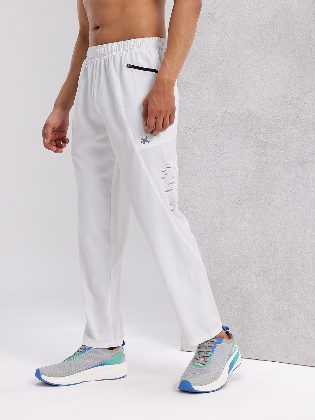 HRX by Hrithik Roshan Men Reflective Detail Rapid-Dry Running Track Pants
