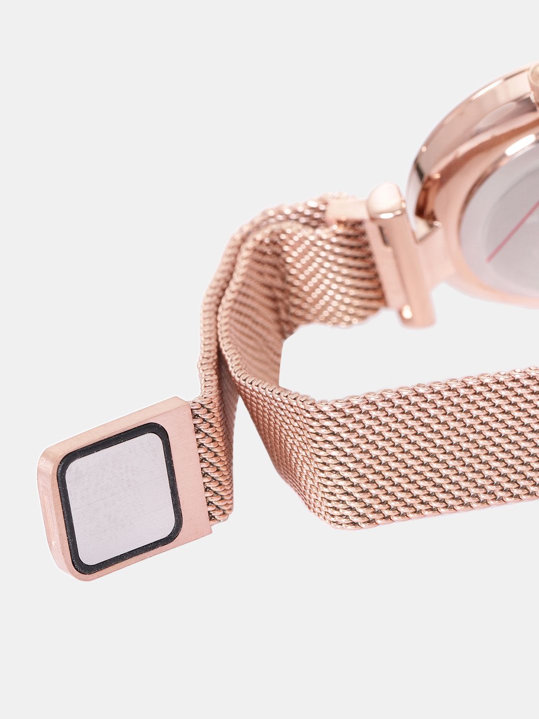DressBerry Women Rose Gold-Toned Analogue Watch MFB-PN-LB-1236