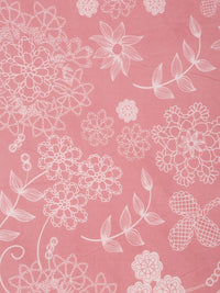Cortina Rose & White Floral Microfiber AC Room Reversible Single Bed Dohar