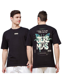 ADRO Men Typography Printed T-shirt