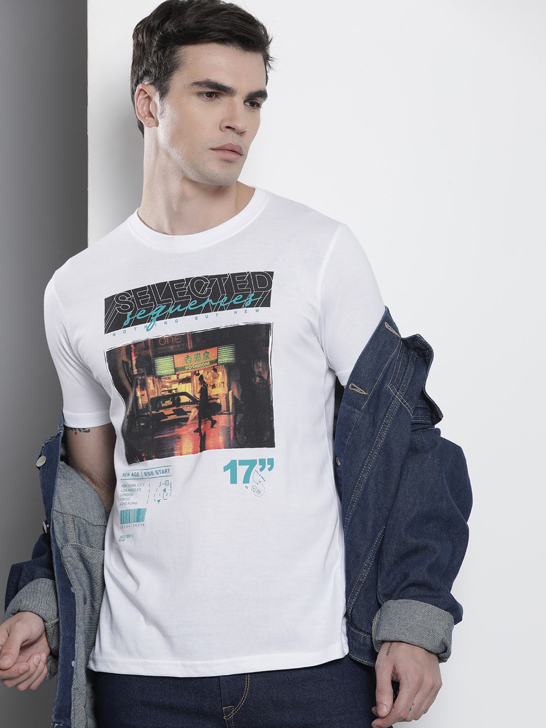 The Indian Garage Co Typography Printed T-shirt