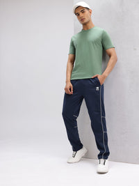 HRX by Hrithik Roshan Men Mid-Rise Paneled Lifestyle Track Pants