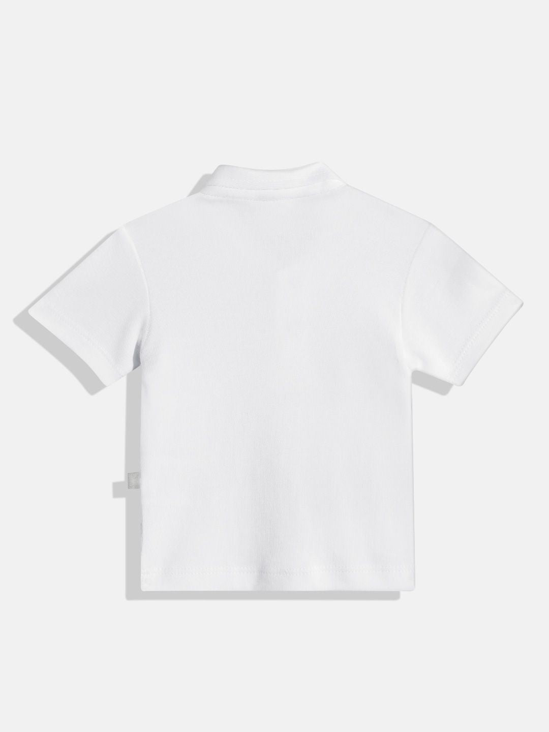 Moms Love Infant Boys Pure Cotton Colourblocked T-shirt with Shorts