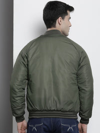 The Indian Garage Co Men Colourblocked Bomber Jacket