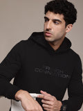 Sambungan Tipografi Sambungan Perancis Bercetak Sweatshirt