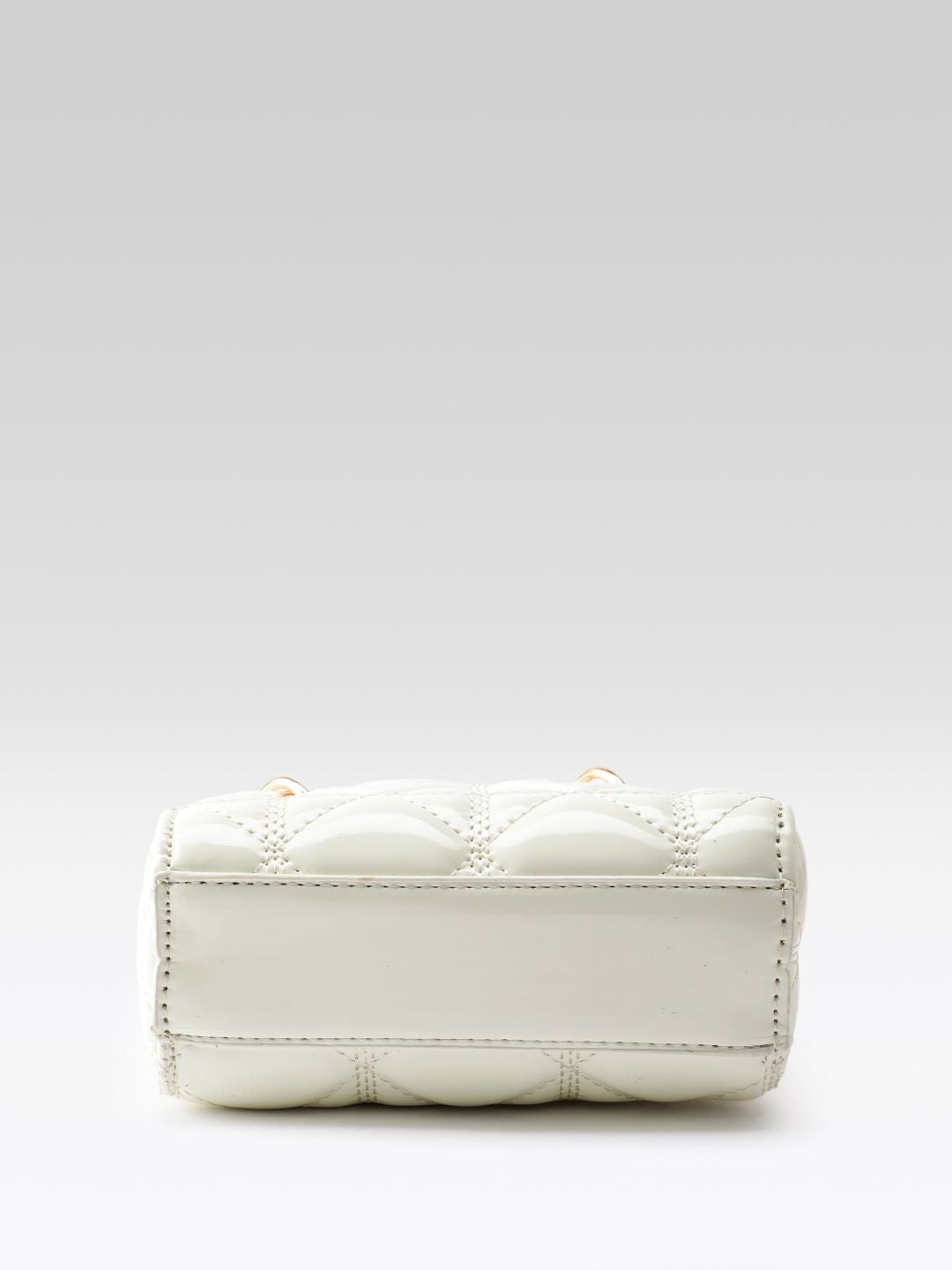 DressBerry Quilted Handheld Bag with Detachable Sling Strap