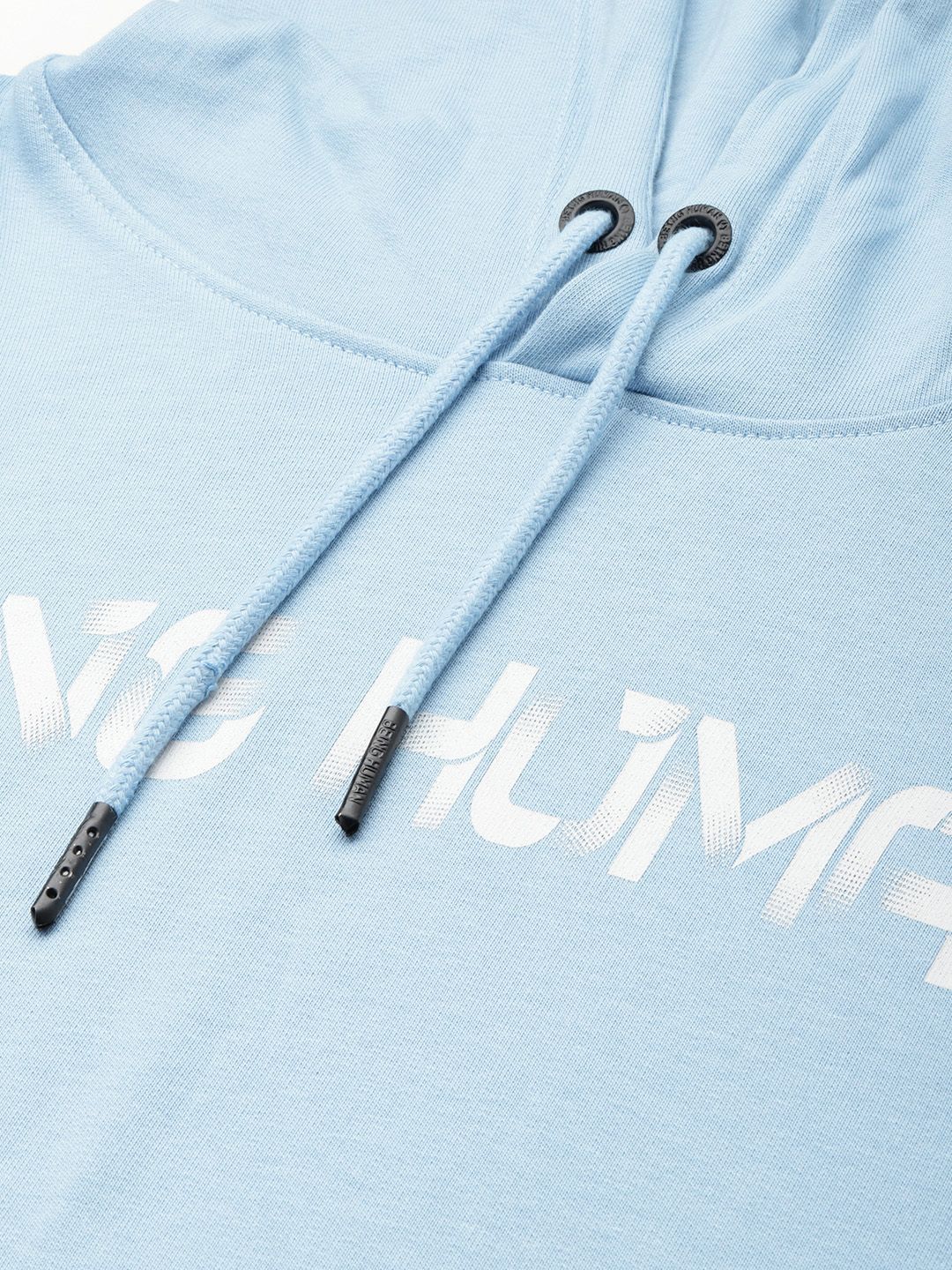 Being Human Pure Cotton Brad Logo Printed Hooded Sweatshirt