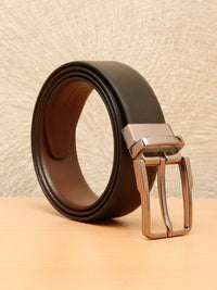 Teakwood Leathers Men Leather Reversible Formal Belt