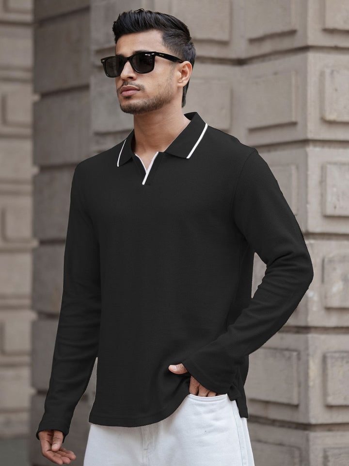 Powerlook Men Polo Collar T-shirt